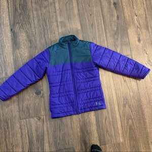 Under Armour Kids Jacket in Purple and Gray